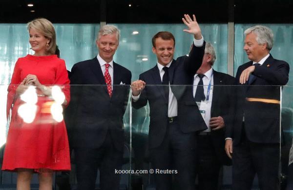 ماكرون يحضر نهائي كأس العالم