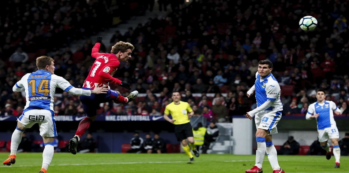 أنطوان غريزمان يقود أتلتيكو مدريد للحفاظ على وصافة ترتيب الدوري الإسباني