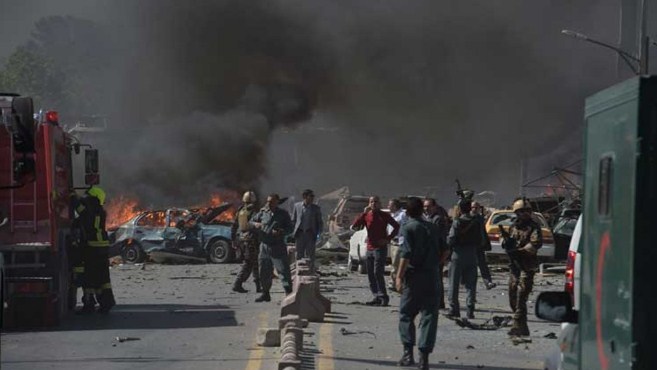 مسؤولان: انفجارات تهز العاصمة الأفغانية ولا أنباء عن خسائر بشرية
