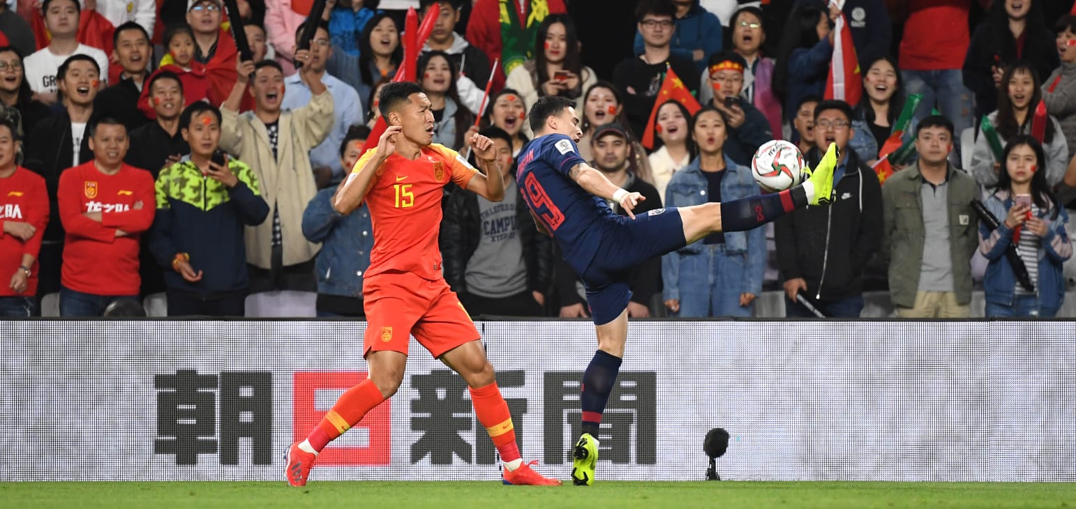 الصين تقلب الطاولة على تايلند وتسجل حضورها في ربع نهائي كأس آسيا