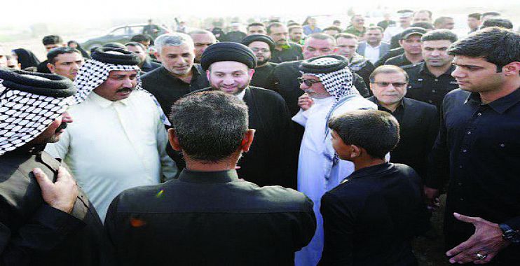 هكذا استقبل شيوخ عشائر كربلاء من يدعون أنهم رؤساء أحزاب تمثل الشعب