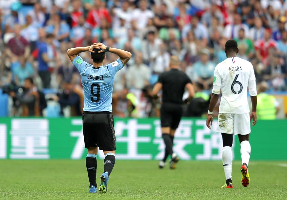 فرنسا تكسر عقدة أوروجواي في طريقها للمربع الذهبي