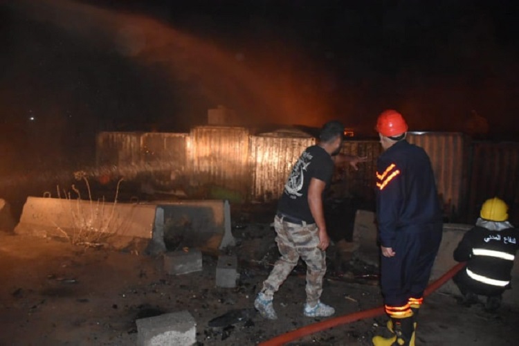 حقوق الانسان: اين التحالف الدولي من تكرار استهداف المواقع العسكرية في العراق؟