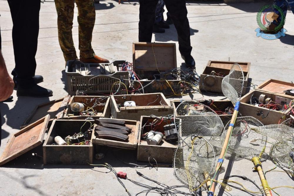 ذي قار: منع عمليات الصيد الجائر للأسماك في اهوار الچبايش