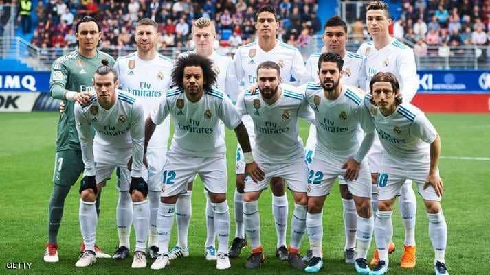 ريال مدريد الأكثر تهديفا في 2018