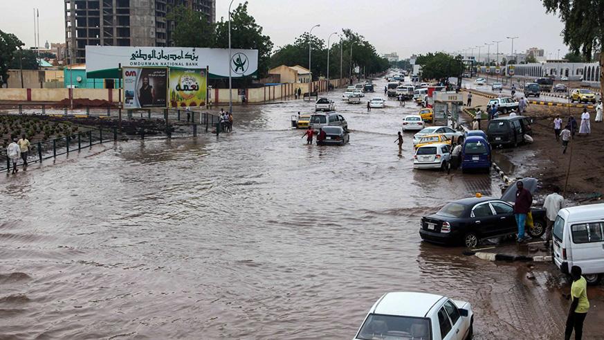 تقرير: 195 ألفاً تضرروا من الأمطار والفيضانات في السودان