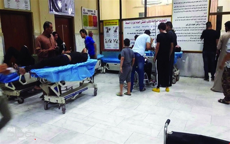 حقوق الانسان تعلن ارتفاع حالات التسمم بالبصرة وتوجه نداءً لحكومة عبد المهدي