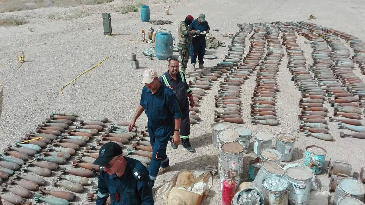 اعتقال 5 متهمين بـ”الارهاب” وتفجير 70 عبوة في الانبار