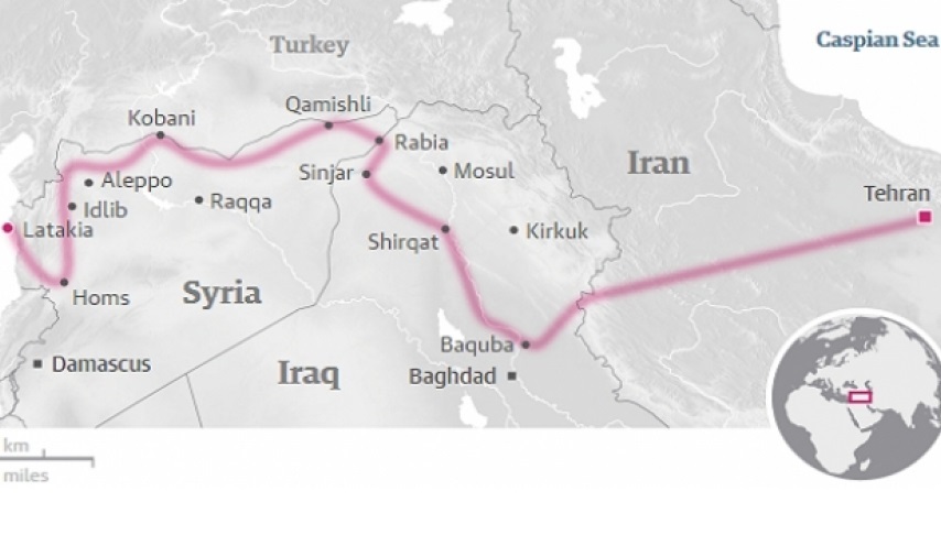 تقرير: طريق طهران-دمشق يفجر أزمة بين بغداد وأربيل