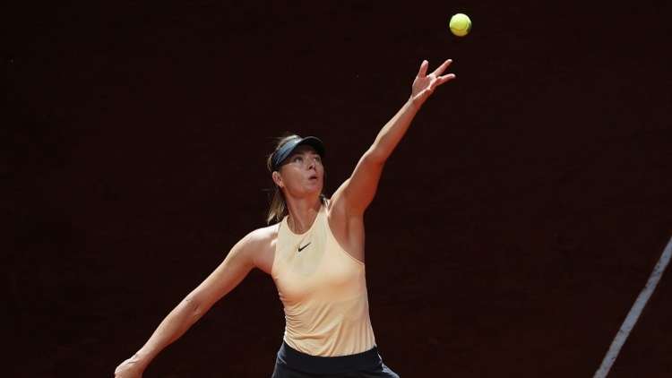 الروسية شارابوفا إلى ثاني أدوار روما