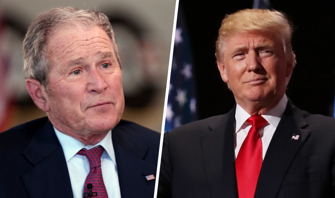 ترامب: بوش الابن ارتكب أبشع خطأ في الشرق الأوسط