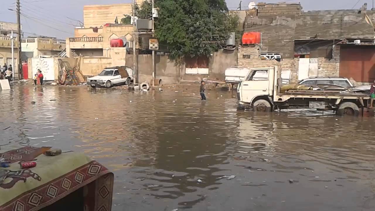 تعرض 70% من مركز قضاء الفاو للفيضانات وغرق 150 منزلا