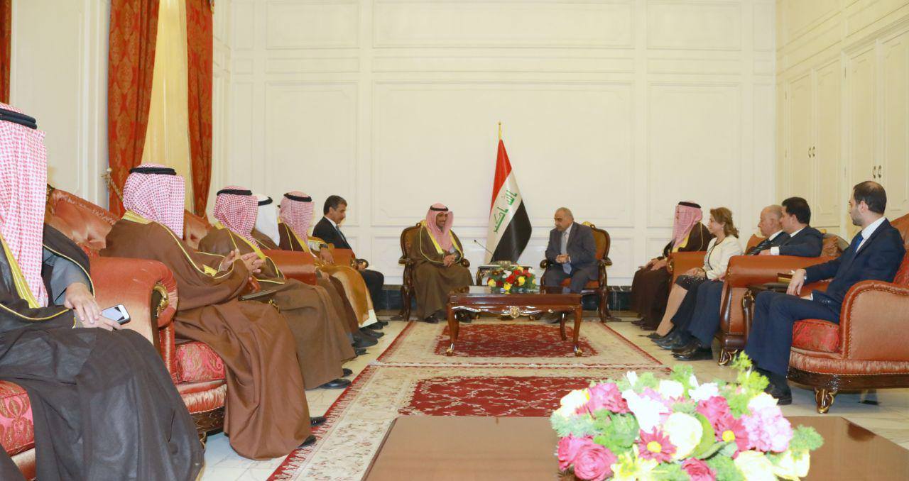 عبد المهدي للغانم: جادون بالانفتاح على الكويت ونقيم علاقات ممتازة مع الجميع