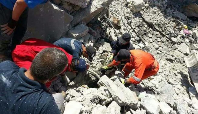 العثور على رفات 19 مدنيا في منطقة الجامع الكبير في الموصل