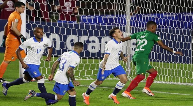 البرازيل تفوز على بوليفيا في افتتاح كوبا أميركا