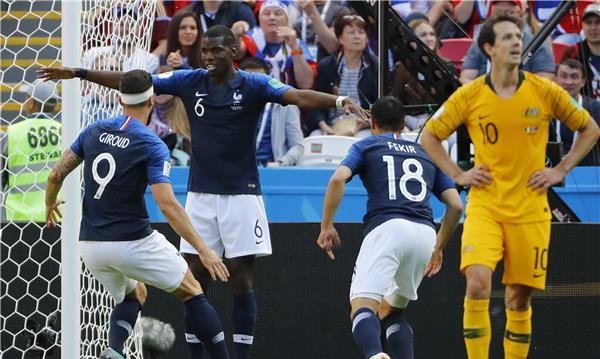 بوجبا يمنح فرنسا الفوز 2-1 والتكنولوجيا تلعب دورا كبيرا