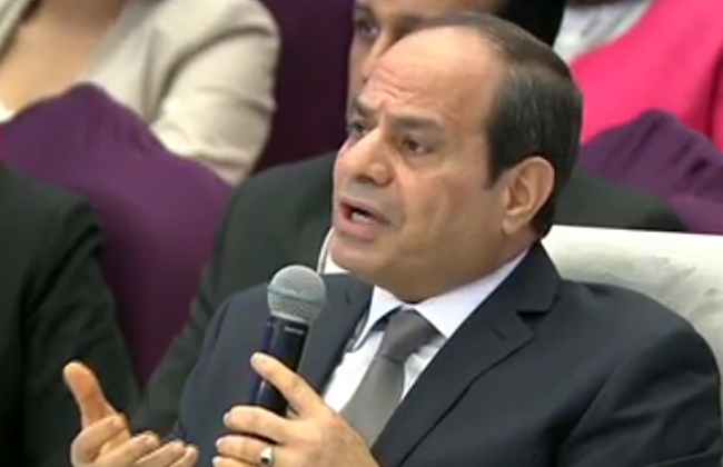السيسي عن سوريا: لا يمكن لحرب تقليدية أن تدمر دولة لكن الإرهاب فعل ذلك