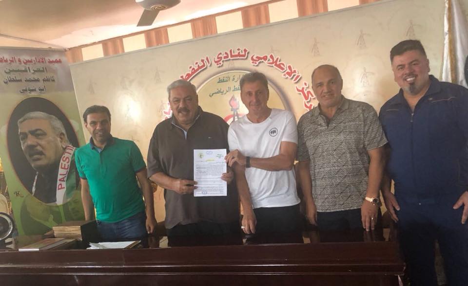 النفط يجدد الثقة بالمدرب حسن احمد