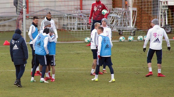 شجار بين ثنائي بايرن ميونخ في التدريبات