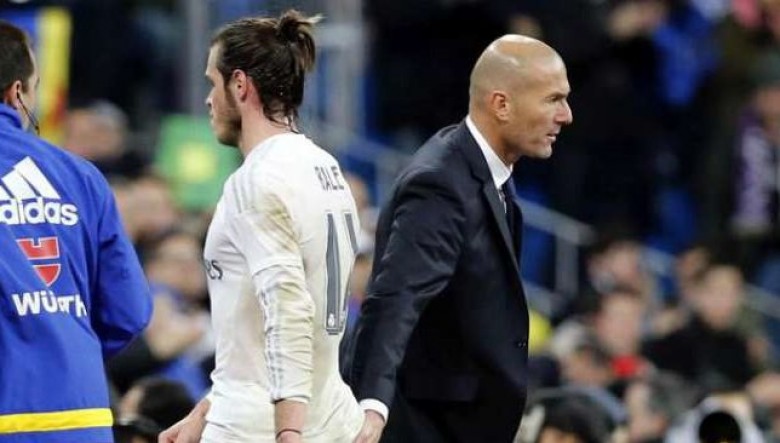 زيدان يعلن رحيل بيل عن الملكي