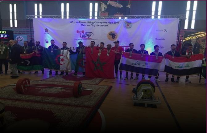 العراق يحرز 4 ميداليات ذهبية في بطولة الأفرو عربية بالقوة البدنية