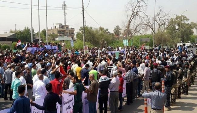 لليوم الثاني على التوالي… استمرار الاعتصام المفتوح في قضاء سوق الشيوخ