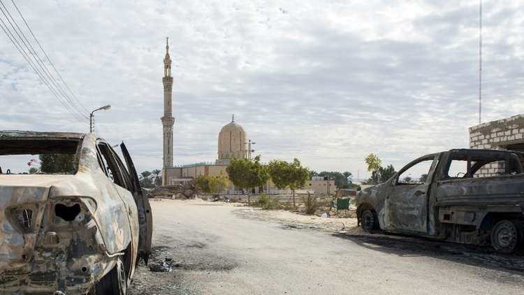 الجيش المصري يقضي على 19 متطرفا في سيناء