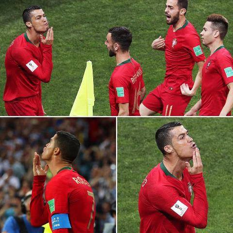 تقارير: ميسي وراء الاحتفال الجديد لرونالدو