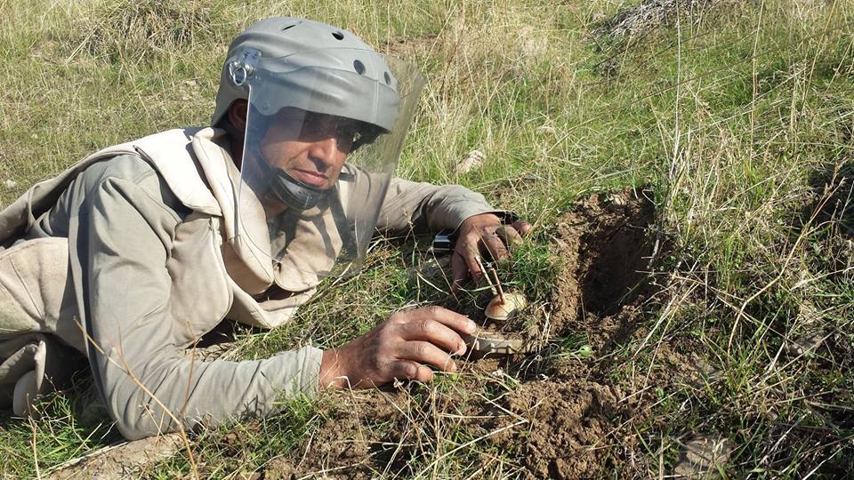 العثور على ٢٠٠ لغم كان داعش ينوي استخدامها في كركوك