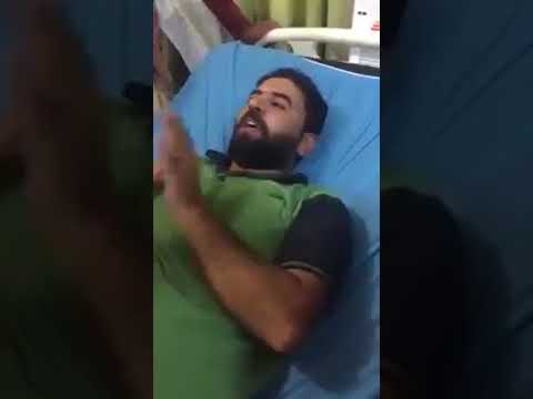 احد المتظاهرين في مستشفى الجمهوري ينقل لكم ما حصل معه اليوم