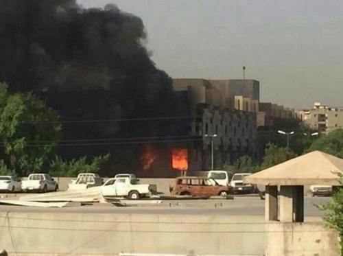 اندلاع حريق في مديرية جنسية بابل