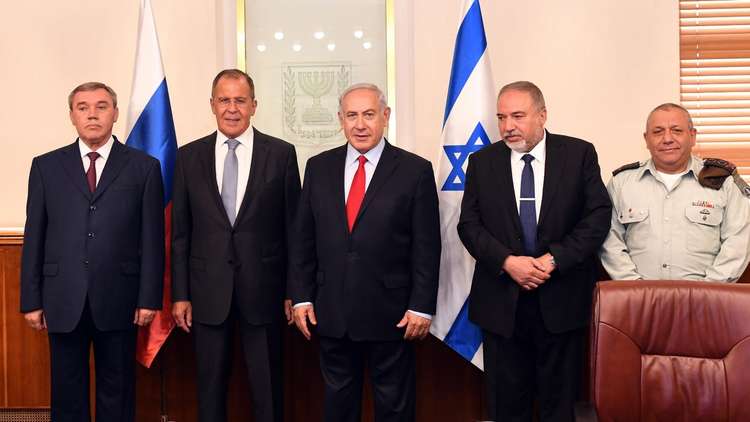 سوريا بين إيران وأمن إسرائيل.. محور لقاء لافروف وغيراسيموف مع نتنياهو