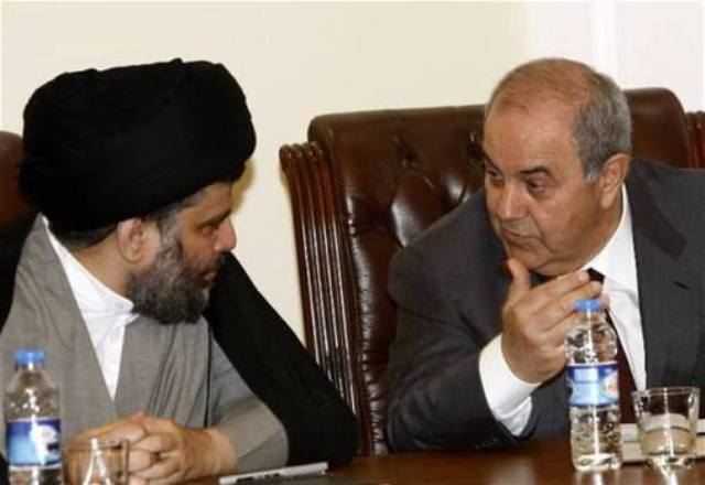 الصدر وعلاوي يناقشان تطورات العملية السياسية بعد الانتخابات