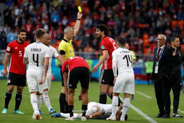 منتخب أوروجواي يحبط مصر في الوقت القاتل