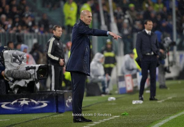 زيدان ينجو من ورطة الدفاع قبل موقعة يوفنتوس