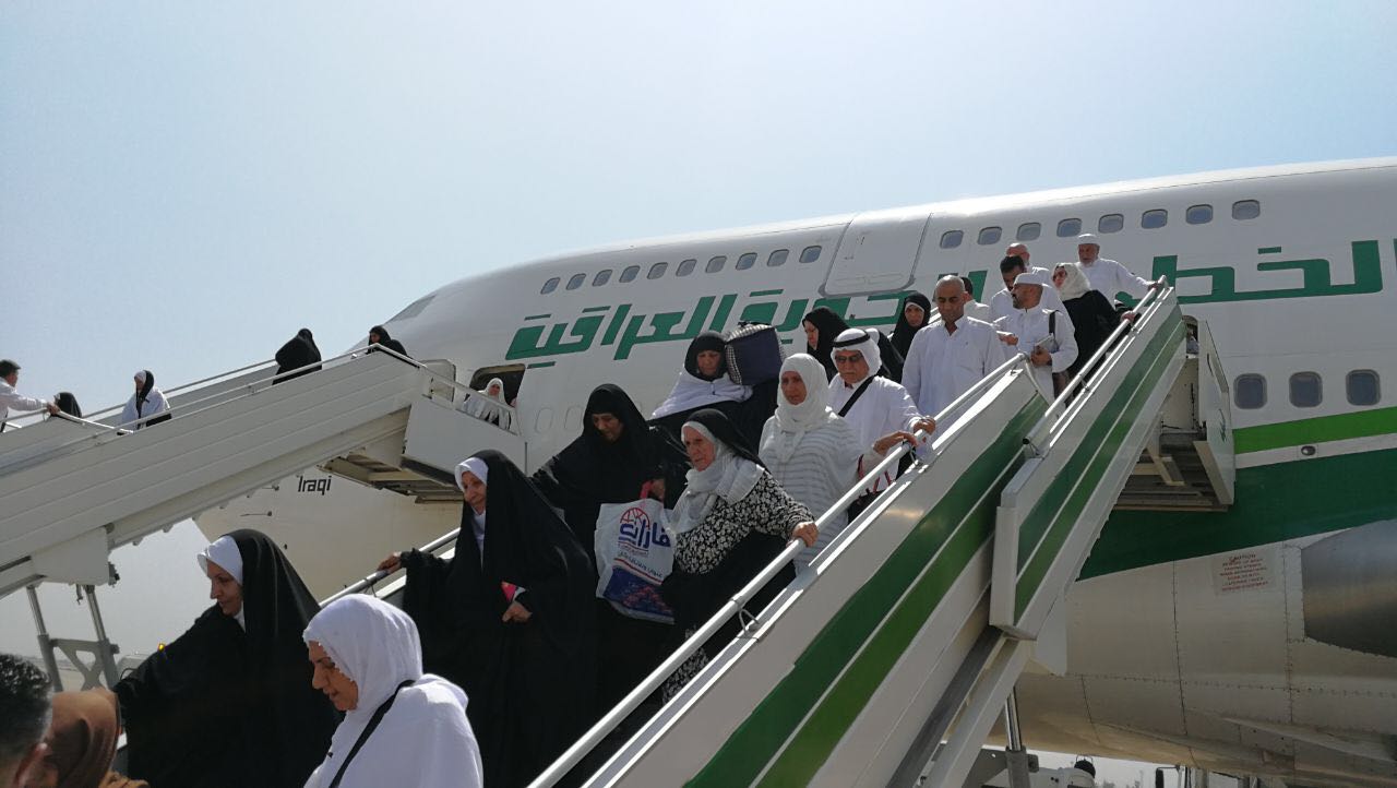 وصول نحو 34 الف حاج عراقي الى مكة والمدينة لغاية الان