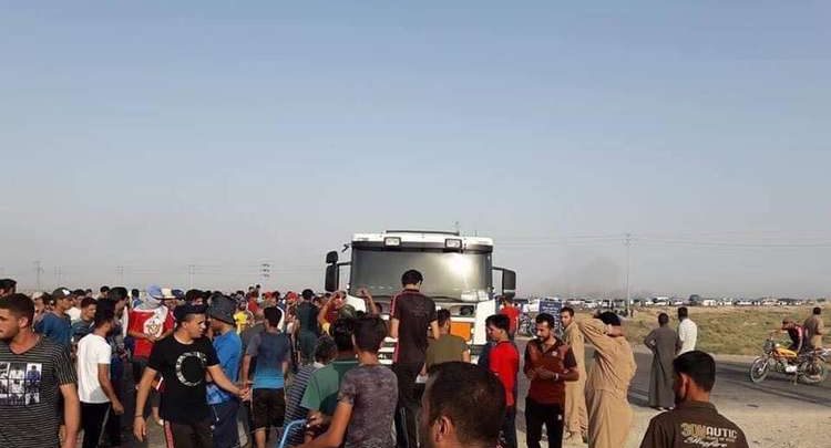 مشاهد من المواجهات في البصرة